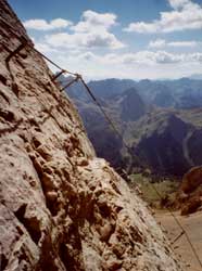 Marmolada Scharte Klettersteig